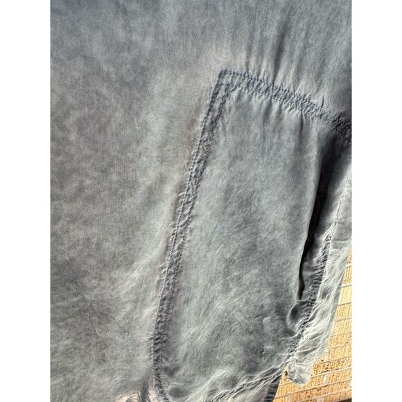 Johnny Was Pete & Greta Long Sl BLUE Capras Blouse Shirt Tunic Size S PG31891016 - Picture 9 of 11